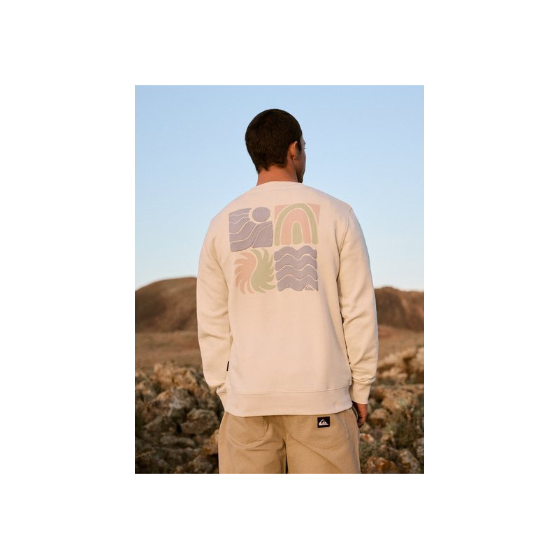 SUDADERA QUIKSILVER VIBES CREW