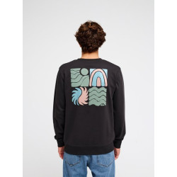 SUDADERA QUIKSILVER VIBES CREW