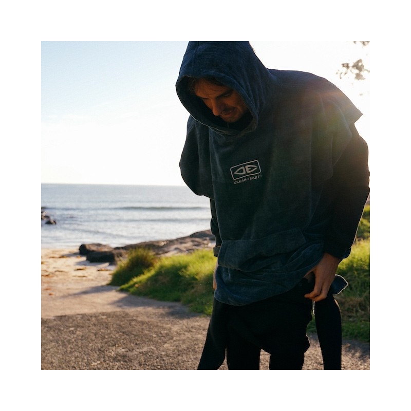 PONCHO OCEAN EARTH CORP HOODY